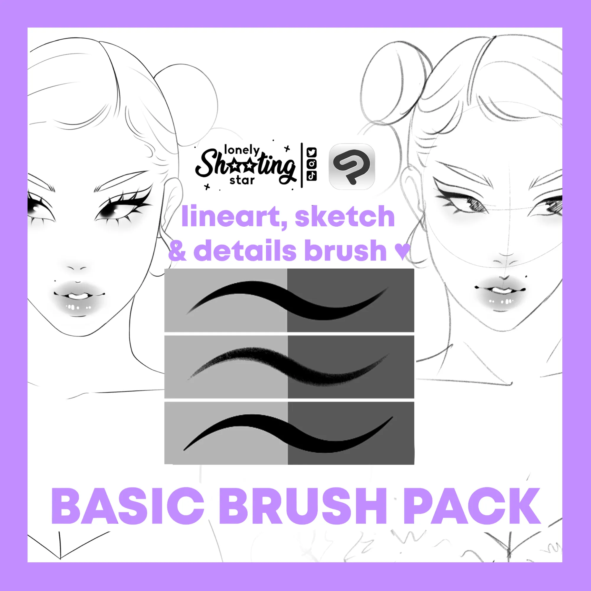 Lineart Brushes 