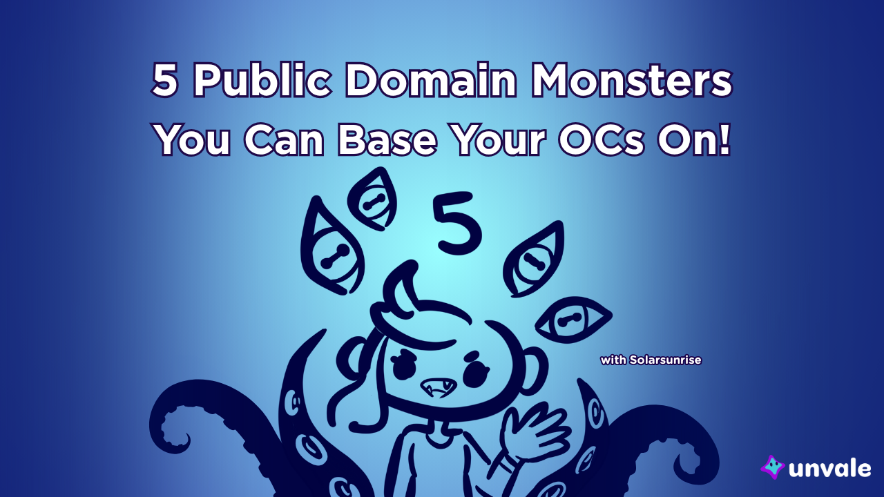 5 Public Domain Monsters You Can Base Your OCs On