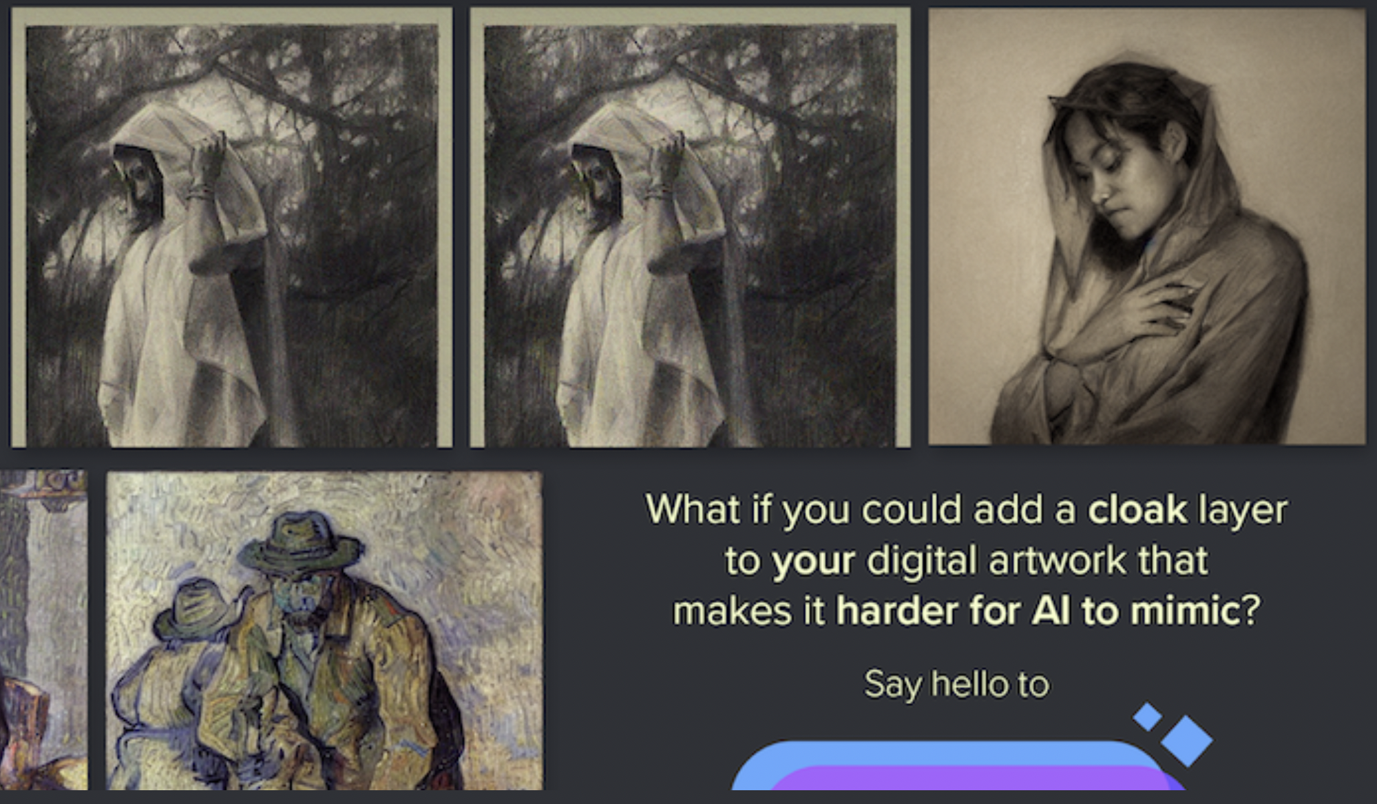 AI Art: dust sans by @user-who-makes-sus-arts