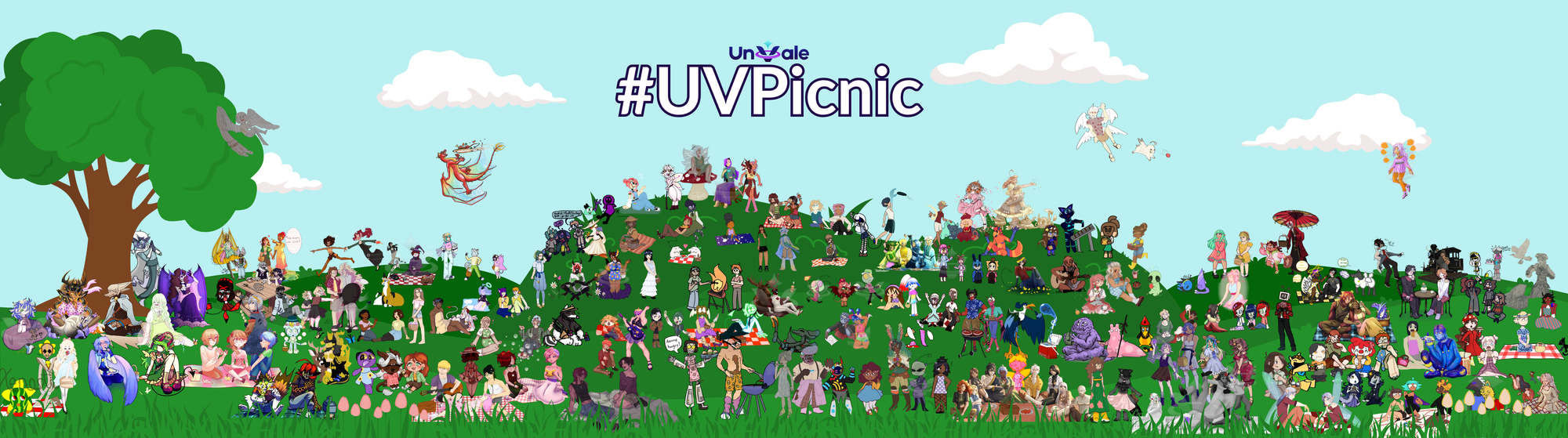UVPicnic Collaborative Image Reveal! 🧺💐