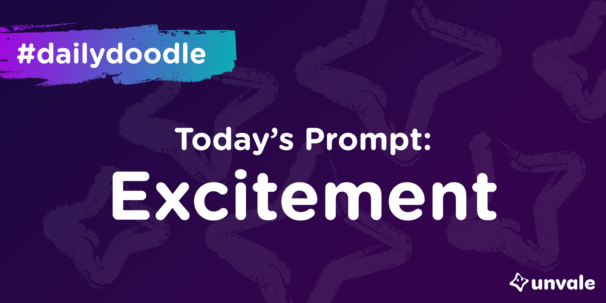 #DailyDoodle 34 - Excitement