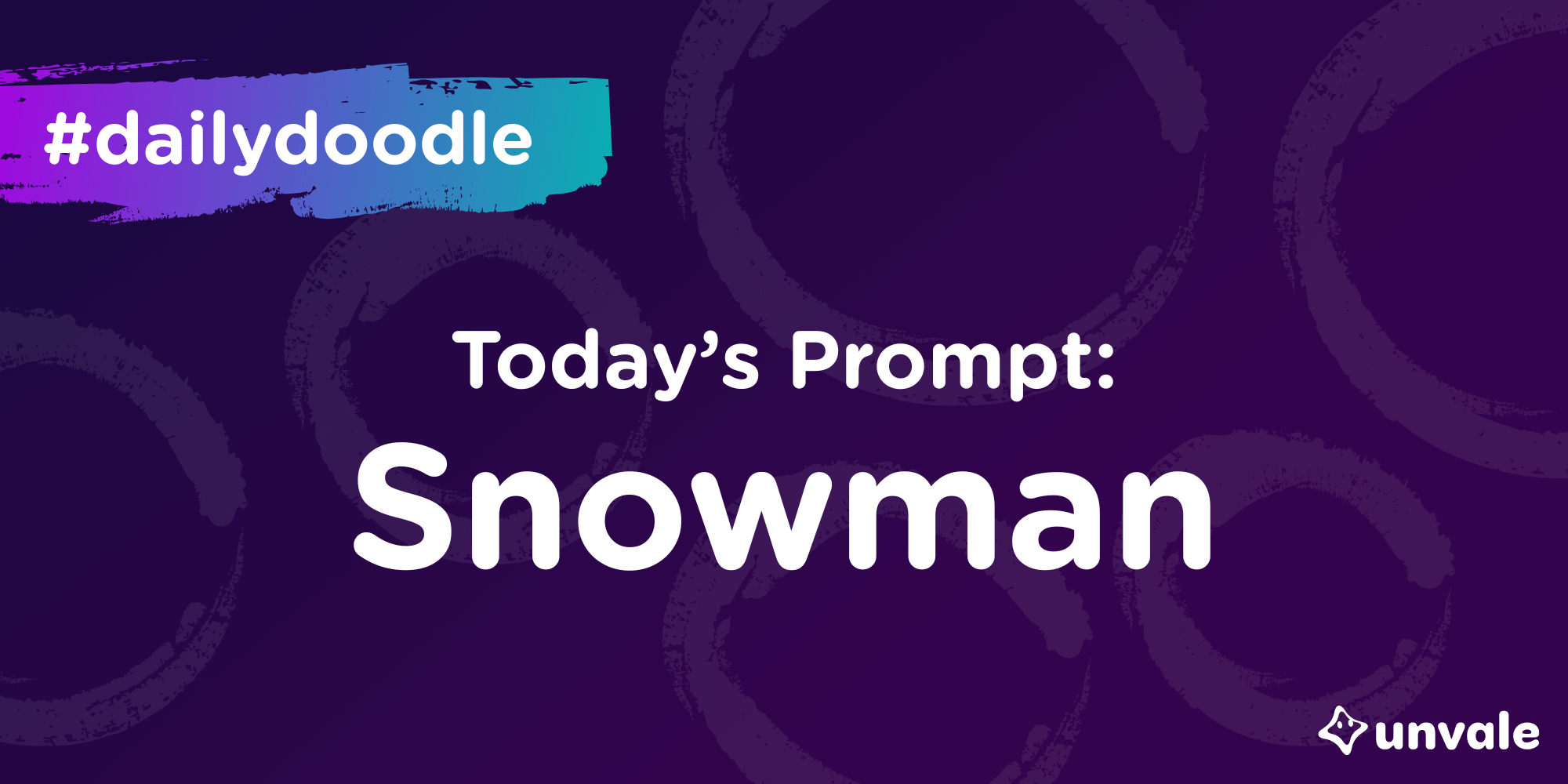 #DailyDoodle 47 - Snowman